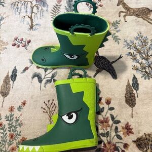 Member's Mark Boy's Easy Pull-On Lined Waterproof Rain Boots 13/1